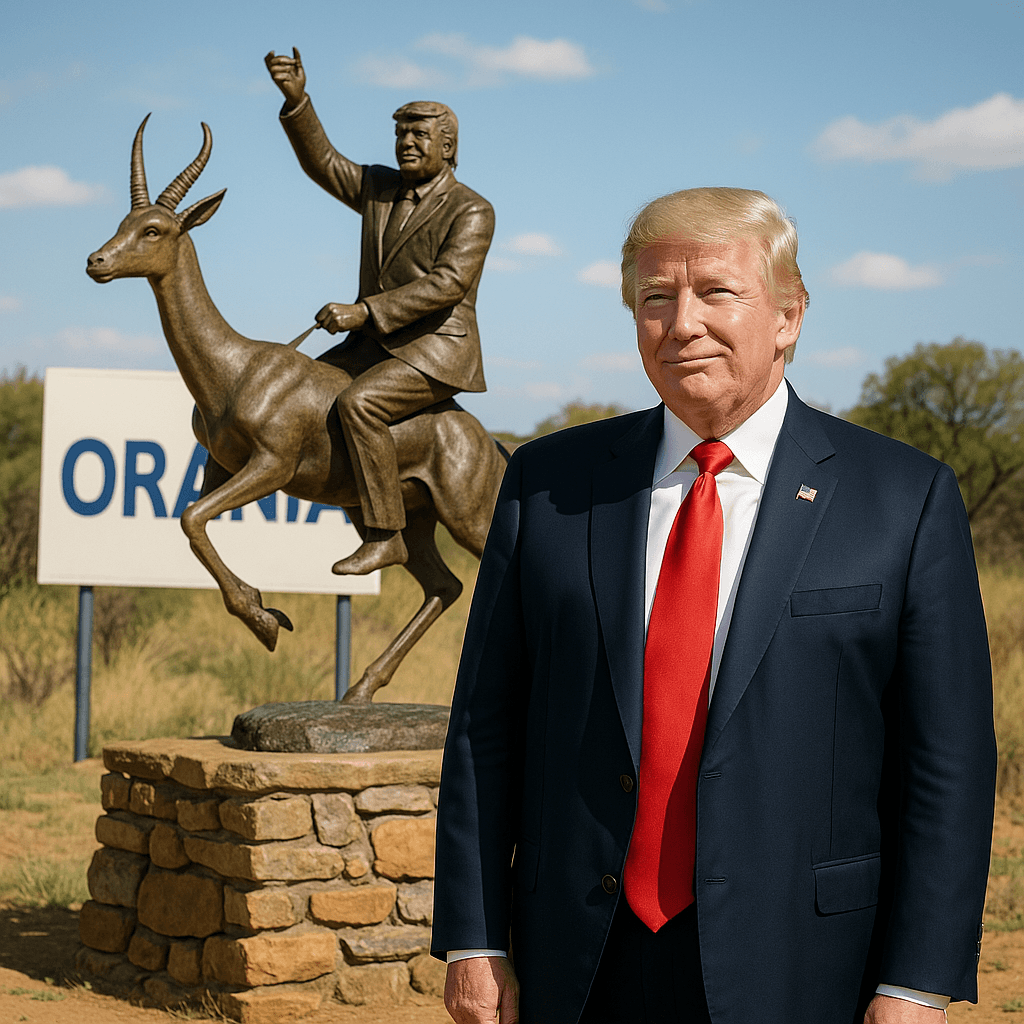 Trump Closes US Embassy in Pretoria, Moves It to Orania